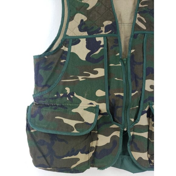 Game Winner Hunting Vest Men's Size Large Camoflauge - Picture 3 of 5